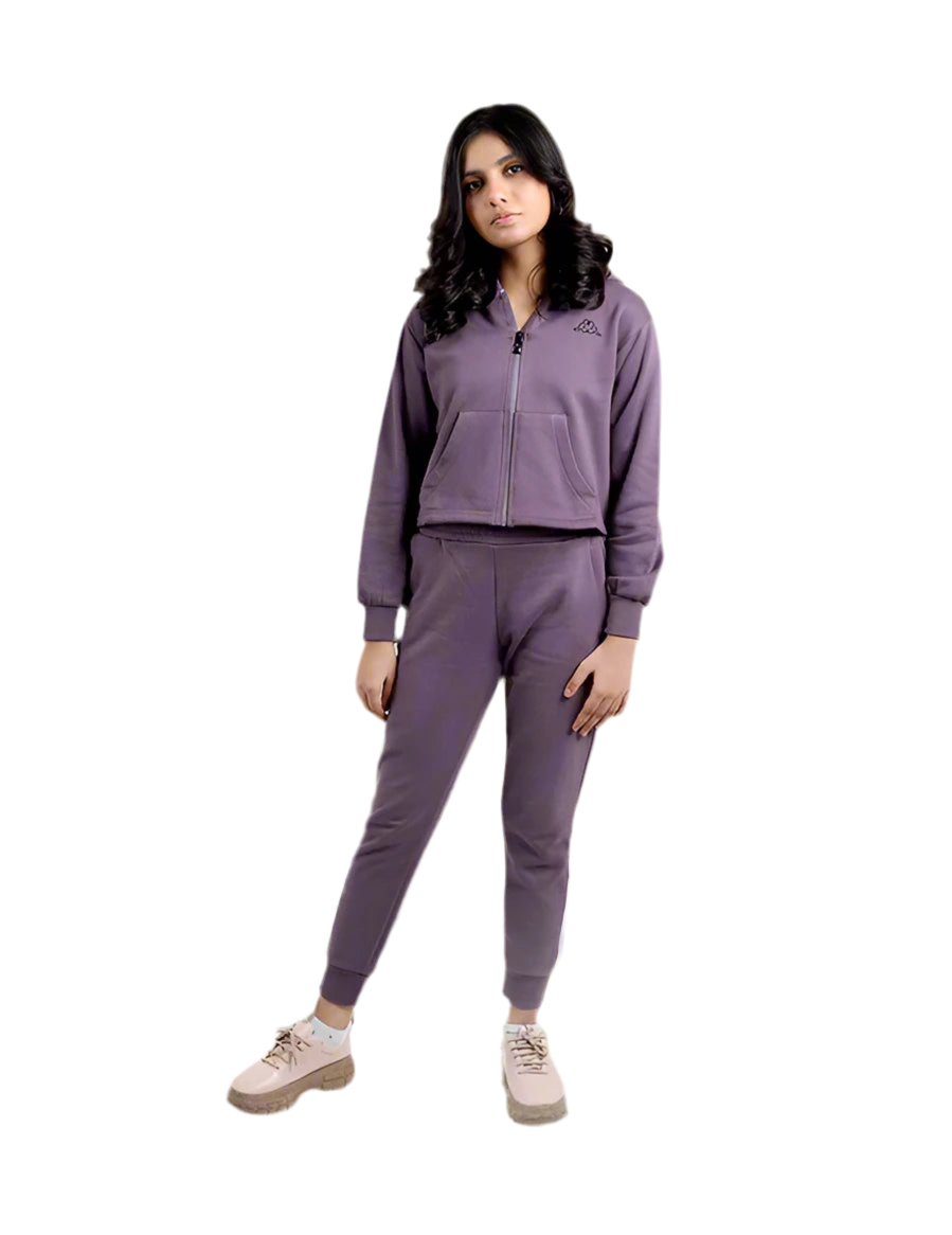 Comfortable Kapa Girls Tracksuit - Pruple