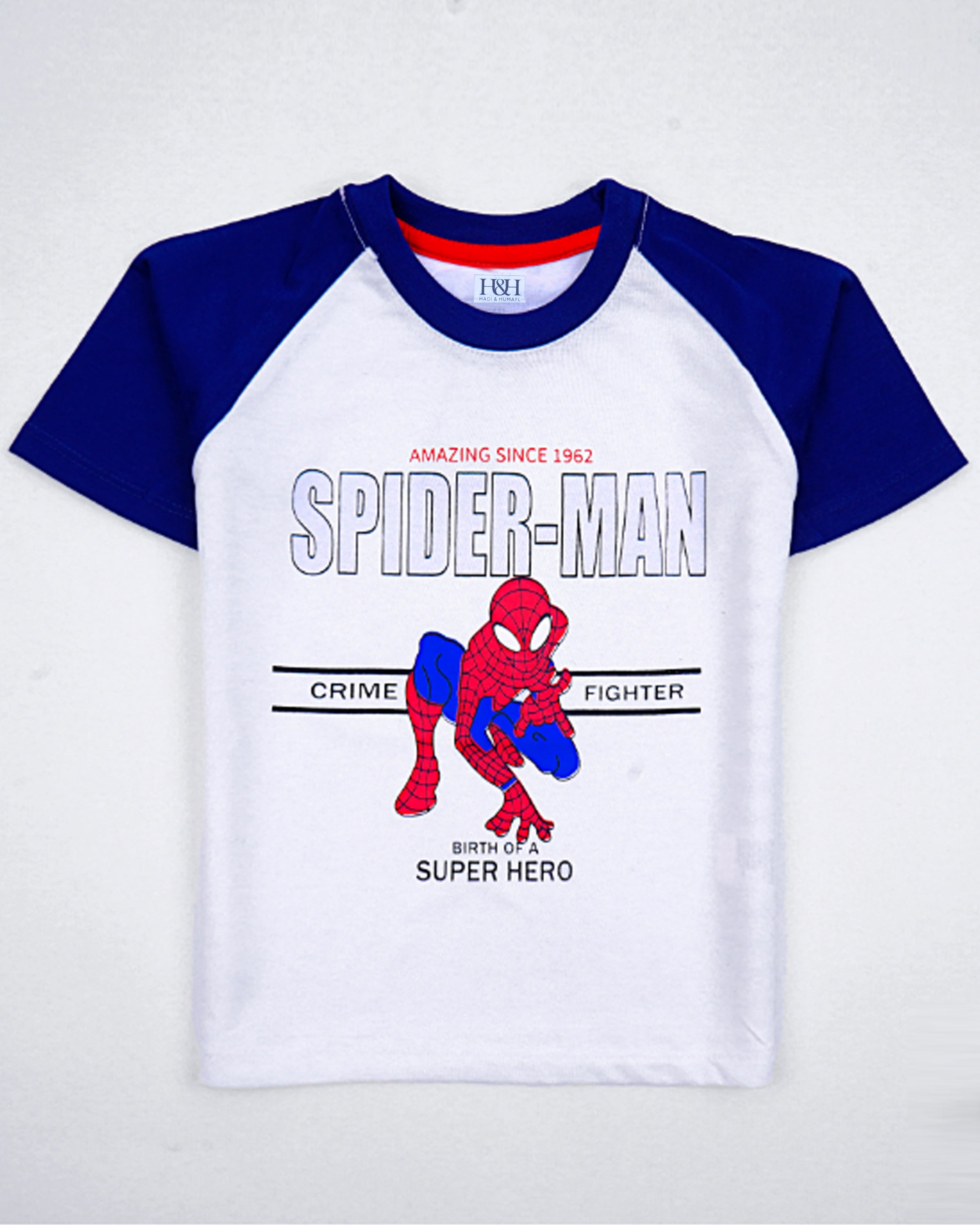 Boys Summer Superman T-Shirt - Hadi and humayl