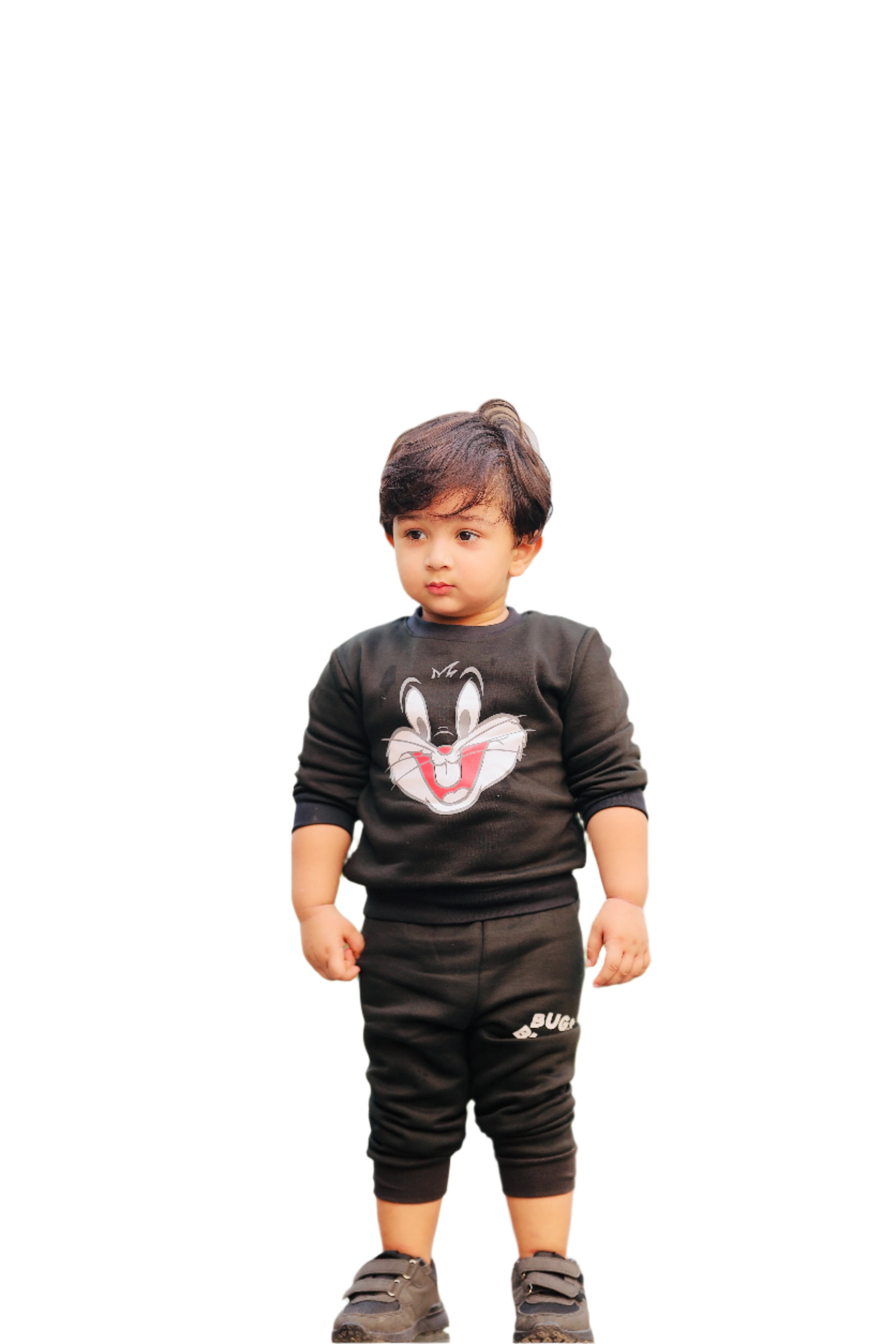 Boys Bugs Bunny Winter Suit - Black