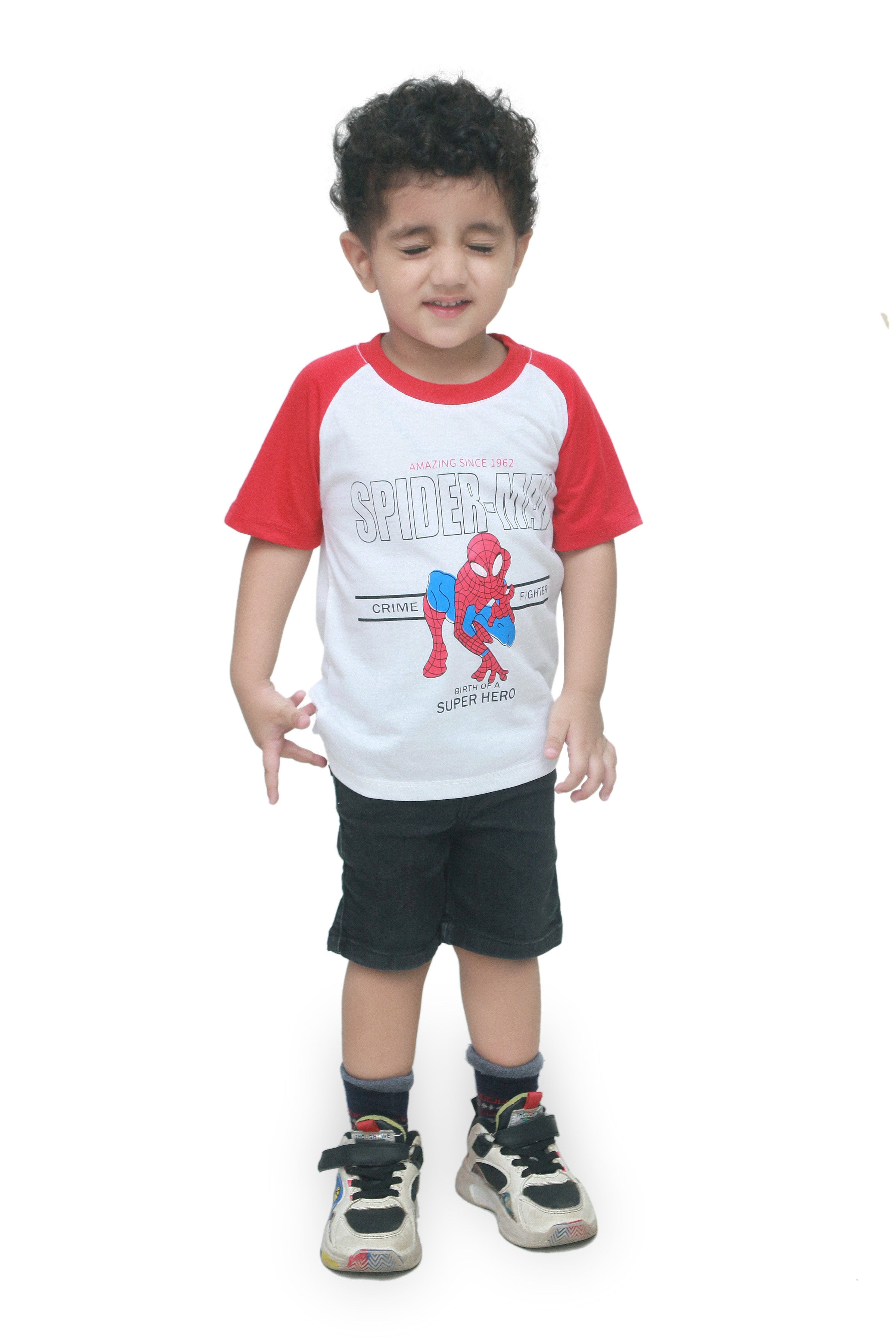 Boys Summer Superman T-Shirt - Hadi and humayl